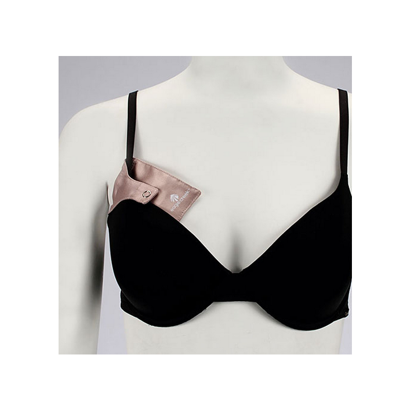 Eagle Creek Silk Undercover Bra Stash piilotasku rintaliiveihin, musta