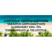 LOPPUUNMYYNTI, ALE JOPA -70%